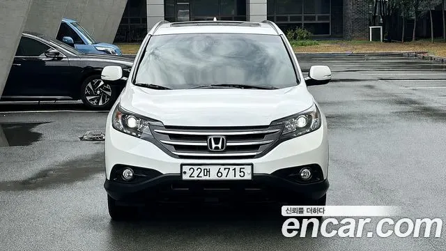 HONDA NEW CR-V 2014 — 113 900 км, белый, Корея — под ключ — фото 2