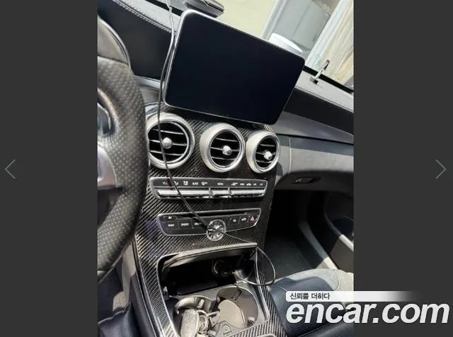 MERCEDES-BENZ C-CLASS W205 2016 — 186 139 км, серебристо-серый, Корея — под ключ — фото 6