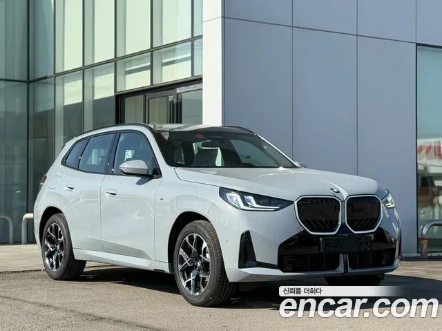 BMW X3 2026 — 5 400 км, серебристо-серый, Корея — под ключ — фото 4