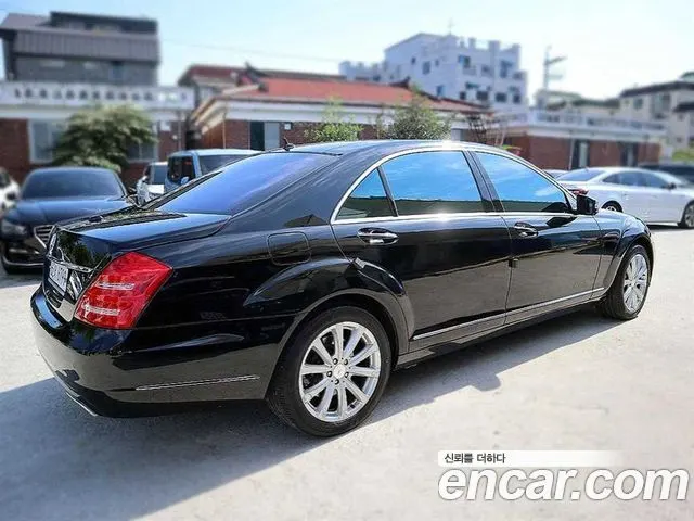 MERCEDES-BENZ S-CLASS W221 2010 — 171 214 км, чёрный, Корея — под ключ — фото 2