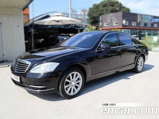 MERCEDES-BENZ S-CLASS W221 2010 — 171 214 км, чёрный, Корея — под ключ — фото 11