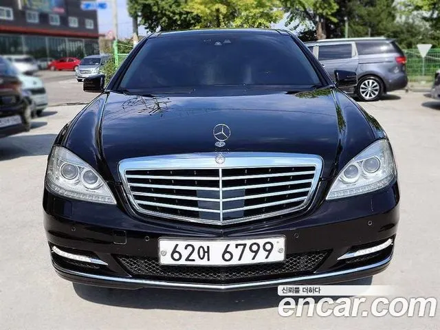 MERCEDES-BENZ S-CLASS W221 2010 — 171 214 км, чёрный, Корея — под ключ — фото 3