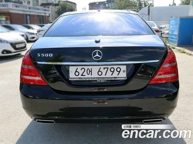 MERCEDES-BENZ S-CLASS W221 2010 — 171 214 км, чёрный, Корея — под ключ — фото 4