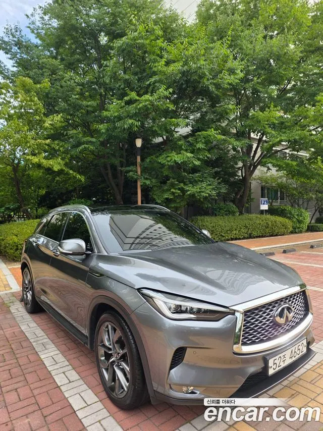 INFINITI QX50 2019 — 53 000 км, серый, Корея — под ключ — фото 3