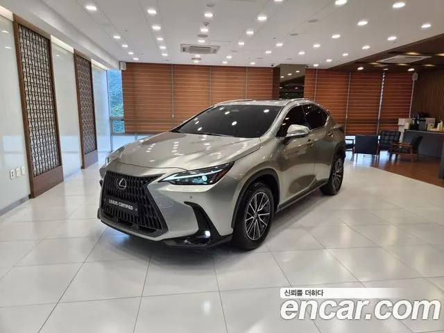 LEXUS NX450H+ 2025 — 19 659 км, серебристо-серый, Корея — под ключ — фото 1