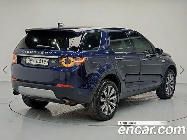 LAND ROVER DISCOVERY SPORT 2017 — 121 927 км, синий, Корея — под ключ — фото 4