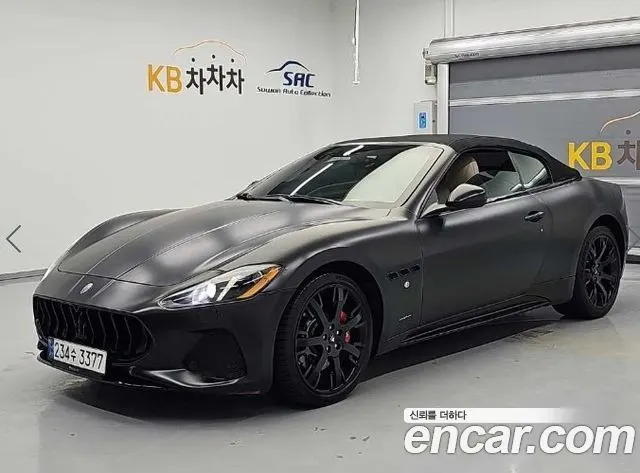 Maserati GranCabrio — из Кореи под ключ