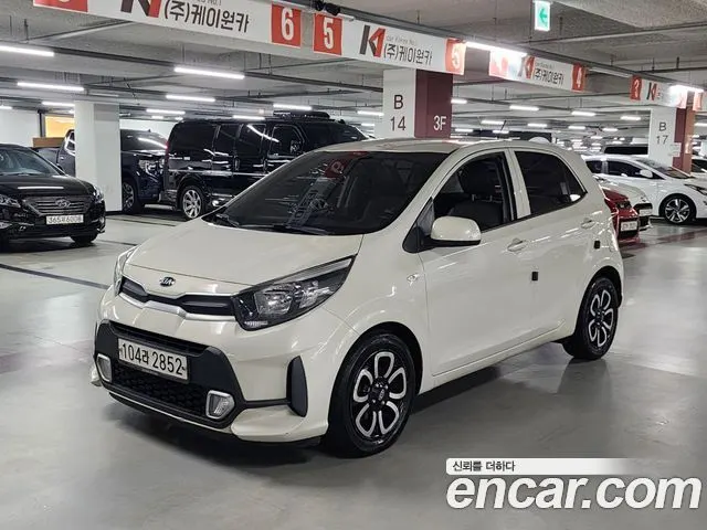 KIA MORNING URBAN 2021 — 103 948 км, белый-перламутр, Корея — под ключ — фото 1