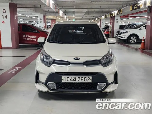 KIA MORNING URBAN 2021 — 103 948 км, белый-перламутр, Корея — под ключ — фото 3