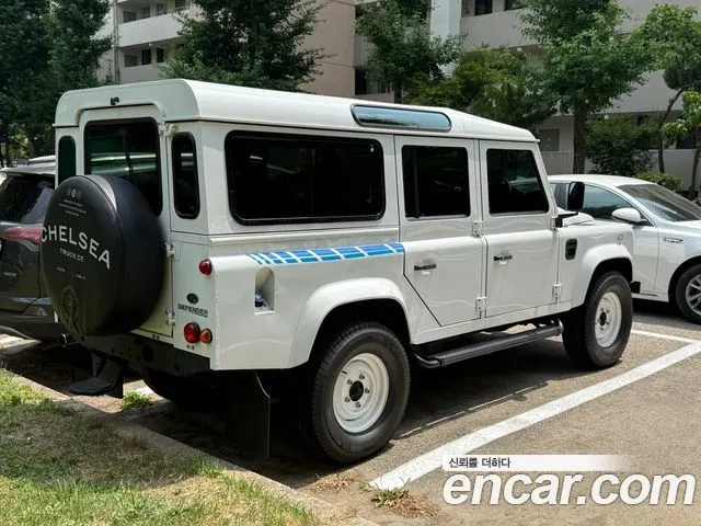 LAND ROVER DEFENDER 2012 — 110 000 км, белый, Корея — под ключ — фото 3