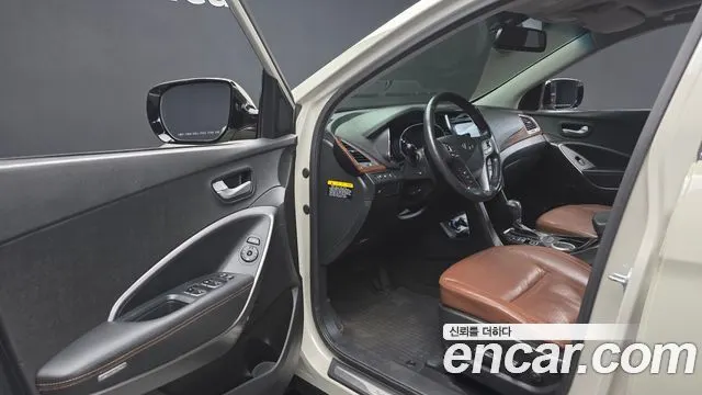 HYUNDAI SANTA FE 2013 — 163 536 км, белый-перламутр, Корея — под ключ — фото 10