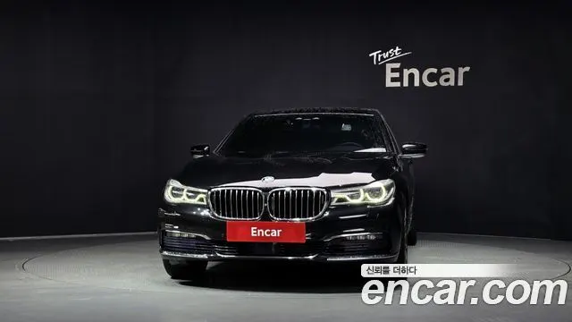 BMW 7 SERIES 2016 — 180 210 км, чёрный, Корея — под ключ — фото 3