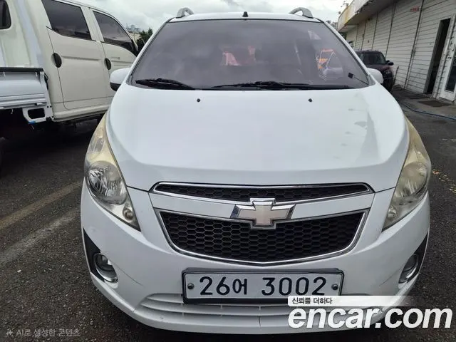CHEVROLET SPARK 2012 — 130 000 км, белый, Корея — под ключ — фото 2