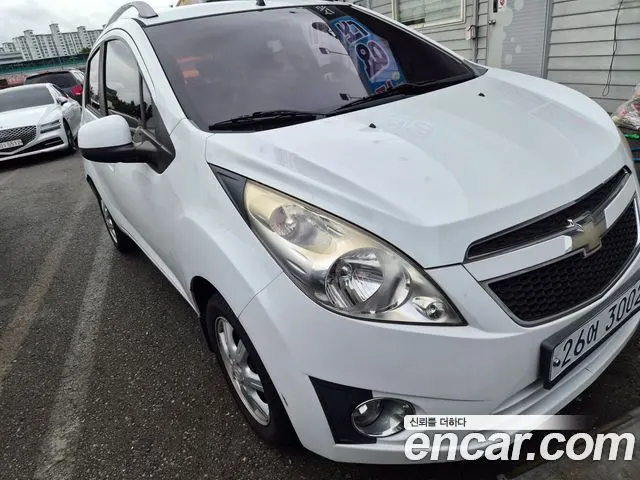 CHEVROLET SPARK 2012 — 130 000 км, белый, Корея — под ключ — фото 3