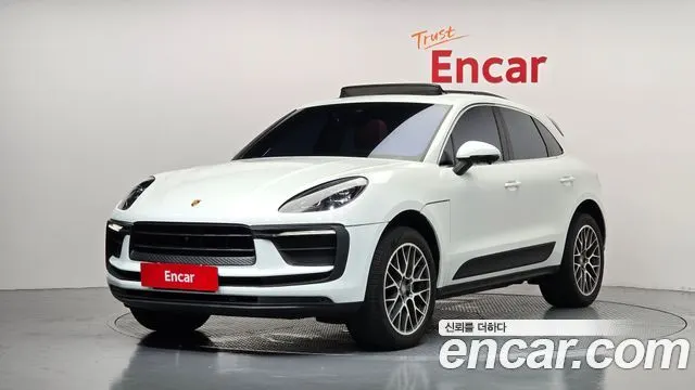 PORSCHE MACAN 2017 — 124 049 км, белый, Корея — под ключ — фото 1
