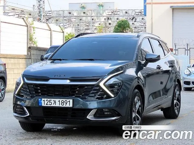 KIA SPORTAGE HYBRID 2022 — 131 761 км, серый, Корея — под ключ — фото 2