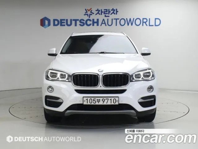 BMW X6 2016 — 205 781 км, белый, Корея — под ключ — фото 3
