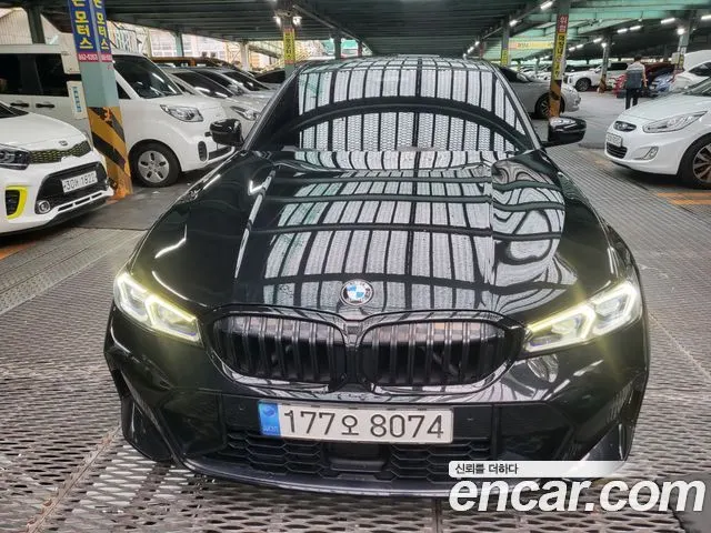 BMW 3 SERIES 2023 — 108 000 км, чёрный, Корея — под ключ — фото 9