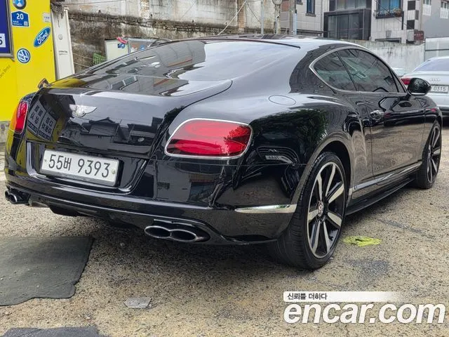 BENTLEY CONTINENTAL 2015 — 141 280 км, чёрный, Корея — под ключ — фото 2