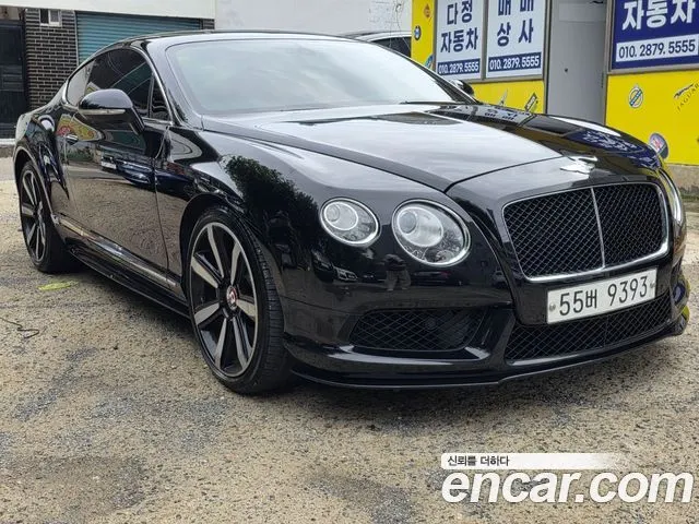 BENTLEY CONTINENTAL 2015 — 141 280 км, чёрный, Корея — под ключ — фото 3