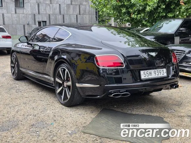 BENTLEY CONTINENTAL 2015 — 141 280 км, чёрный, Корея — под ключ — фото 4