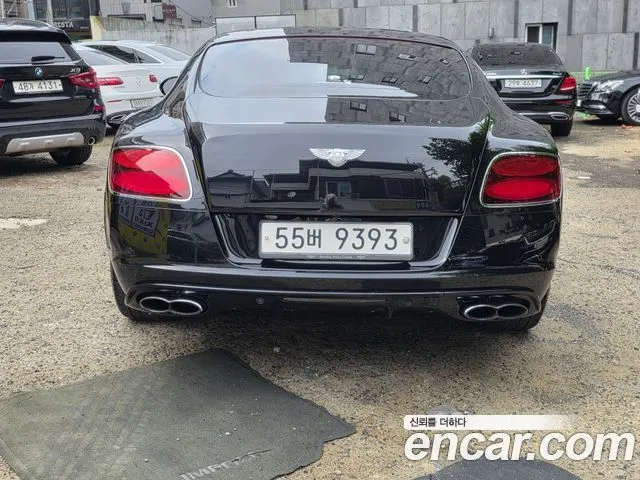 BENTLEY CONTINENTAL 2015 — 141 280 км, чёрный, Корея — под ключ — фото 6