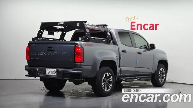 CHEVROLET REAL NEW COLORADO 2021 — 64 401 км, серебристо-серый, Корея — под ключ — фото 2