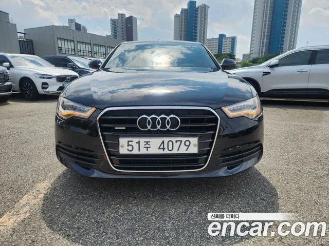 AUDI A6 2015 — 148 000 км, чёрный, Корея — под ключ — фото 12