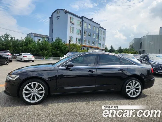 AUDI A6 2015 — 148 000 км, чёрный, Корея — под ключ — фото 3