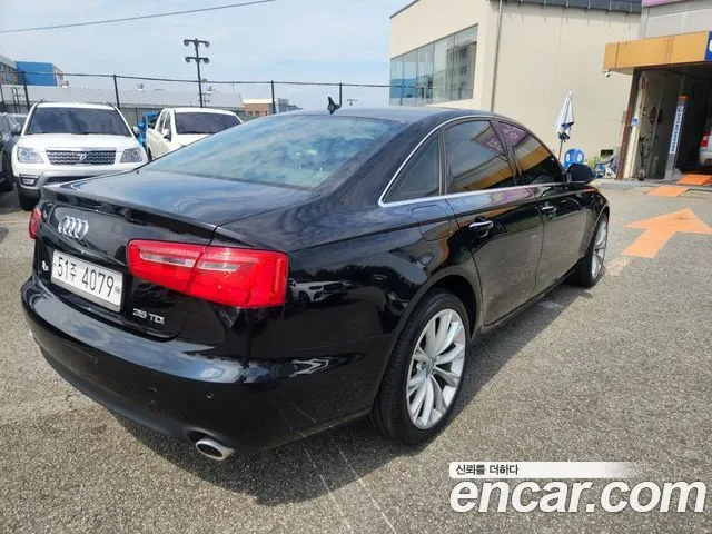 AUDI A6 2015 — 148 000 км, чёрный, Корея — под ключ — фото 6