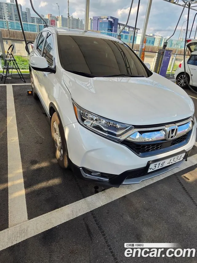 HONDA CR-V 2019 — 91 000 км, белый, Корея — под ключ — фото 2