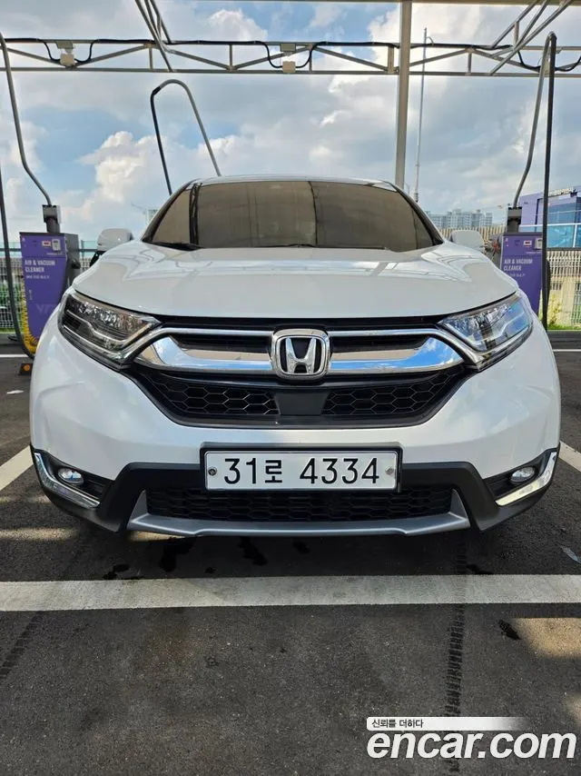 HONDA CR-V 2019 — 91 000 км, белый, Корея — под ключ — фото 3