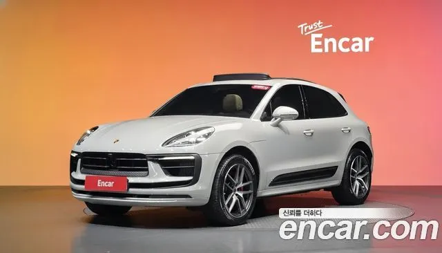 PORSCHE MACAN 2023 — 23 056 км, серебристо-серый, Корея — под ключ — фото 2