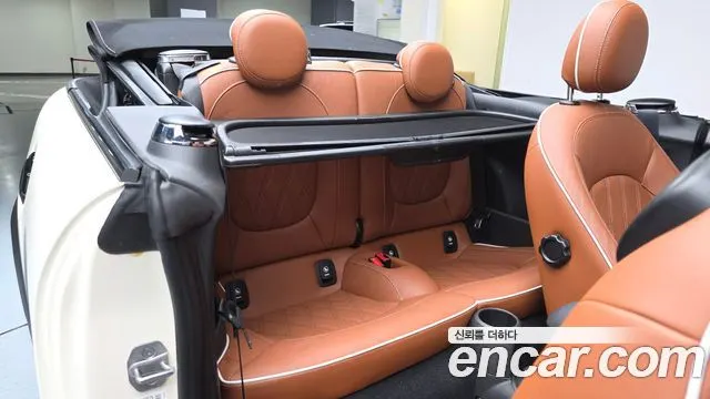 MINI COOPER S CONVERTIBLE 2022 — 50 728 км, белый-перламутр, Корея — под ключ — фото 11