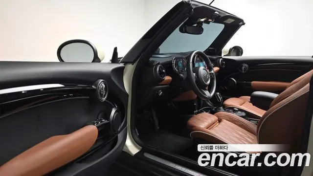MINI COOPER S CONVERTIBLE 2022 — 50 728 км, белый-перламутр, Корея — под ключ — фото 10