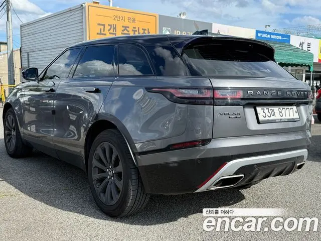 LAND ROVER RANGE ROVER VELAR 2018 — 115 557 км, серый, Корея — под ключ — фото 4