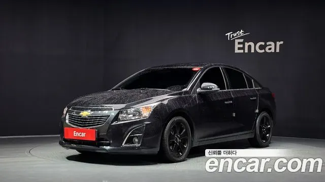 CHEVROLET CRUZE 2014 — 151 222 км, чёрный, Корея — под ключ — фото 1
