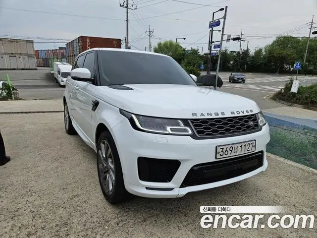 LAND ROVER RANGE ROVER SPORT 2020 — 39 900 км, белый, Корея — под ключ — фото 2