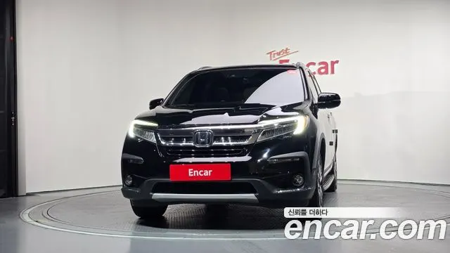 HONDA PILOT 2021 — 135 975 км, чёрный, Корея — под ключ — фото 3