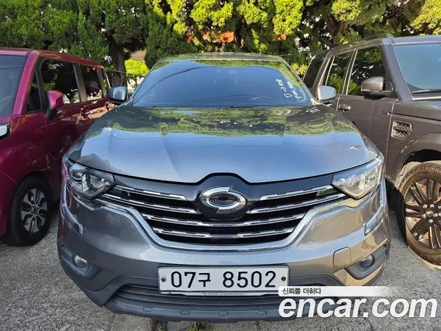 RENAULT KOREA QM6 2018 — 114 037 км, серый, Корея — под ключ — фото 1