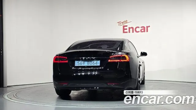 TESLA MODEL S 2017 — 142 384 км, чёрный, Корея — под ключ — фото 4