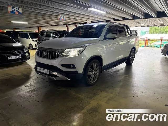 KGM REXTON SPORTS KHAN 2019 — 92 184 км, белый, Корея — под ключ — фото 1
