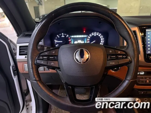 KGM REXTON SPORTS KHAN 2019 — 92 184 км, белый, Корея — под ключ — фото 10