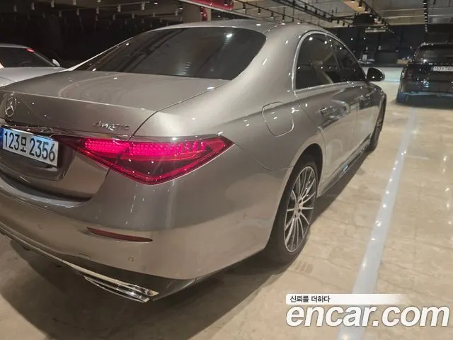 MERCEDES-BENZ S-CLASS W223 2022 — 57 848 км, золотистый, Корея — под ключ — фото 2