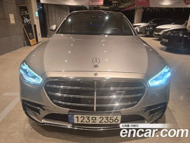 MERCEDES-BENZ S-CLASS W223 2022 — 57 848 км, золотистый, Корея — под ключ — фото 3