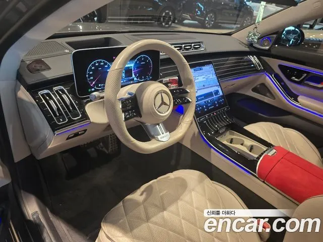 MERCEDES-BENZ S-CLASS W223 2022 — 57 848 км, золотистый, Корея — под ключ — фото 9