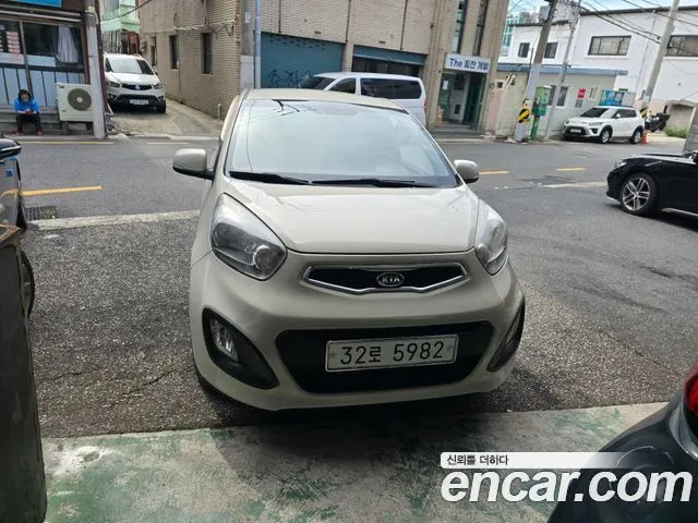 KIA MORNING 2012 — 54 814 км, белый, Корея — под ключ — фото 2