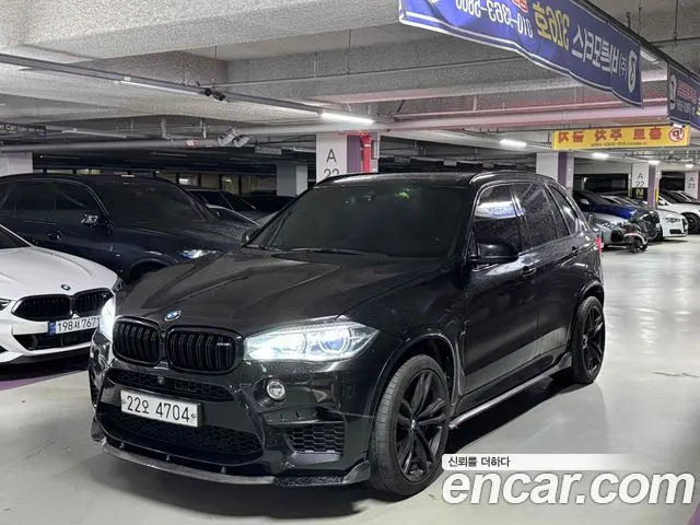 BMW X5M 2018 — 122 000 км, чёрный, Корея — под ключ — фото 2