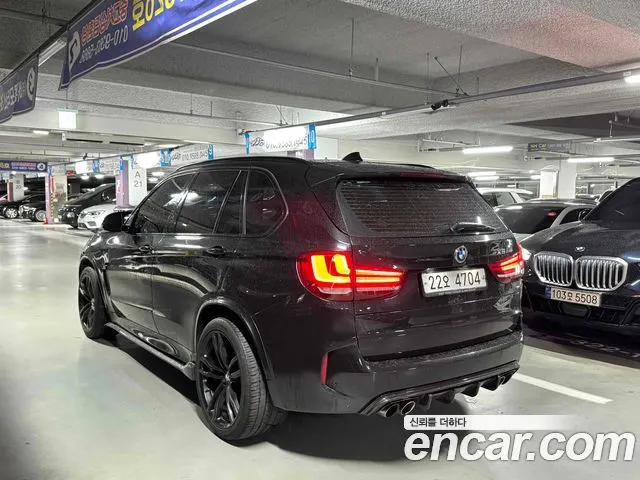 BMW X5M 2018 — 122 000 км, чёрный, Корея — под ключ — фото 3