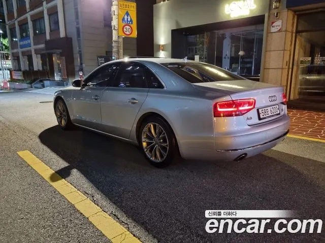 AUDI A8 2011 — 190 000 км, серебристый, Корея — под ключ — фото 9